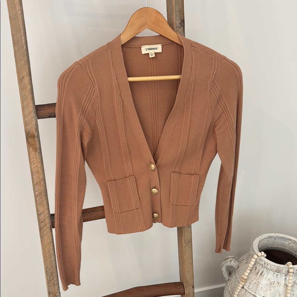 L'Agence Women's Tan Sweater